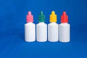 <b>White</b> PE Dropper Bottles with Tamper Proof <b>Cap</b> for Personal Care Use - Product Image 6