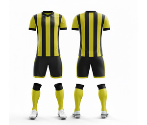 Uniformes de Fútbol Sublimados OEM – Proveedor de Equipaciones de Fútbol Personalizadas |   Tallas para Hombres, Mujeres y Jóvenes |   Entrenamiento Ligero de Secado Rápido - Product Image 1