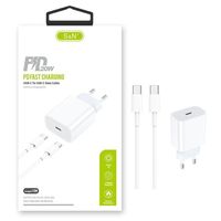 Cable de Datos S&N de Carga Rápida 3A, 3000mm de Longitud, USB a Lightning para iPhone, Carga y Sincronización