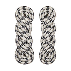 Épingle de sûreté brodée en dentelle à coudre, essentielle pour uniforme cérémoniel, en tissu toile de haute qualité, écologique et tendance, pour épaulette - Product Image 6