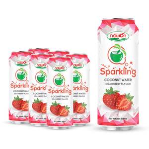 Vente chaude prix usine NAWON Vietnam 500ML eau de coco boisson au jus de mangue avec goût riche boisson gazeuse échantillon gratuit OEM - Product Image 2
