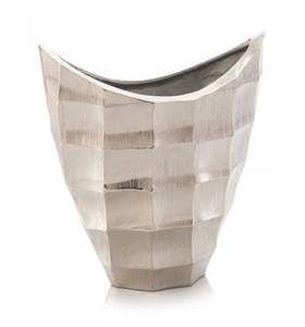 Vase à fleurs en aluminium de luxe, fabriqué en métal durable pour une décoration de table élégante et une décoration intérieure. - Product Image 3