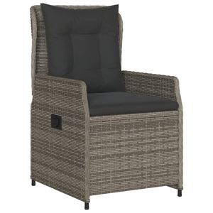 Conjunto de Comedor para Jardín en Gris - Product Image 3