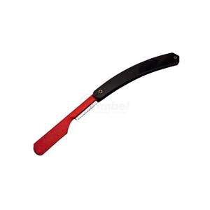 Ensemble de rasoirs droits rouges et noirs, outils de rasage professionnels pour barbier, rasoirs en acier inoxydable, OEM ODM - Product Image 3