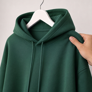 Vente en gros de sweats à capuche à épaules tombantes, grandes tailles, pull-overs, sweats à capuche personnalisés, sweats à capuche surdimensionnés unisexes pour hommes - Product Image 3