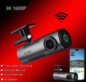 Caméra de tableau de bord WiFi M310 3K 1600P pour voiture, enregistreur de conduite grand angle sans fil, caméra 360 degrés, DVR de voiture, Dashcam - Vente Flash - Product Image 2