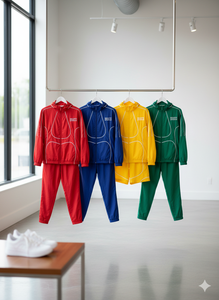 Rexfit Sports Breathable Nylon Mens Sports Windbreaker Set <b>Reflective</b> <b>Running</b> <b>Jacket</b> and Shorts - Product Image 4