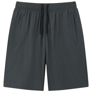 Personnalisé Hommes 100% Polyester Mesh Shorts Anti-Rides Tricoté Toile Taille Moyenne Style Décontracté Dentelle Décoration Cordon Impression à Chaud - Product Image 6