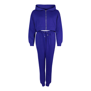 Customized High Quality 100% Cotton Breathable Slim Fit Fleece Woven Winter Streetwear <b>Track</b> <b>Suit</b> Regular 2-Piece Set - Product Image 5