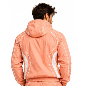 <b>Mens</b> Nylon Tracksuit Jacket and <b>Shorts</b> Set Gym Workout Training Sportswear Apparel Clothing Custom OEM ODM Wholesale <b>Lightweight</b> - Product Image 5