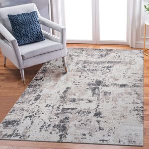 Collezione PAYAS Tappeto Astratto Crema/Marrone 6X9 - Set Elegante - Product Image 1