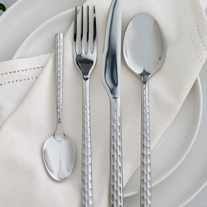 Juego de Cubiertos de Acero Inoxidable de Lujo, Cubertería Moderna para Comedor, Juego de Cuchara, Tenedor y Cuchillo, Vajilla Elegante para el Hogar, Hotel o Restaurante - Product Image 1