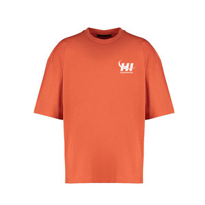 T-shirts surdimensionnés de haute qualité faits sur mesure, vêtements d'été, couleur personnalisée, manches courtes, 100% coton, t-shirt surdimensionné - Product Image 1