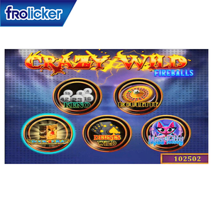 Hot sell Crazy Wild Fireball 5 in 1 Multi Game PCB Board Single Screen English Version for Coin Operated <b>Amusement</b> <b>Machine</b> - Product Image 1