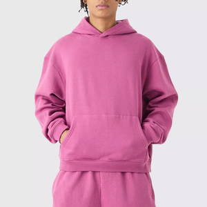 <b>Mens</b> Activewear <b>Pullover</b> Tracksuit With Lightweight Sweatshirt And Elastic Waist Tracksuit Pants For Training Fitness And Casual - Product Image 1
