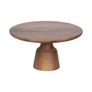 Base Redonda para Pastel de Madera de Acacia Hecha a Mano de Alta Calidad con Diseño Apto para Lavavajillas para Servir Pasteles y Frutas - Product Image 5
