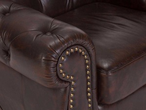 Sofá Esquinero Moderno en Forma de L de Primera Calidad, Duradero, de Una Plaza, de Cuero, Ajustable, Inflable, Clásico, con Brazos Acolchados, para Sala de Estar u Hotel - Product Image 4