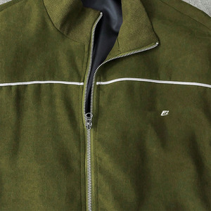 Vintage Athletic Hoodies Jogger Tracksuit <b>Sets</b> Contrast Piping Zip Collar Custom Cut <b>Sew</b> Streetwear OEM ODM Manufacturer - Product Image 4
