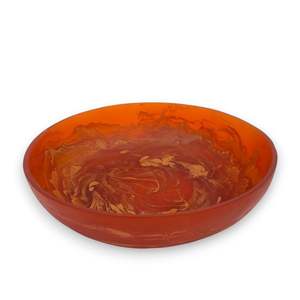 Juego de Vajilla de Resina Epoxi Estilo Americano, Hecho a Mano, Ecológico, para Fiestas, Tazones para Dulces con Textura de Mármol Verde en Espiral - Product Image 4