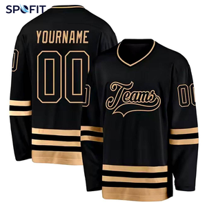 เสื้อฮอกกี้น้ำแข็งผู้ชาย SPOTFIT แบบสั่งทำพิเศษ ระบายอากาศได้ดี แขนยาว ทรงปกติ สำหรับผู้ใหญ่ - Product Image 3