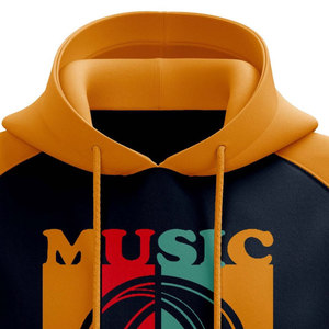 Sweat à capuche confortable en molleton 100 % coton, sublimation, avec poche, séchage rapide et respirant, personnalisable, vente en gros - Product Image 4