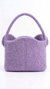 กระเป๋าสะพายไหล่รูปช้างแฟชั่น ทำมือจากไมโครไฟเบอร์รักษ์โลก ปิดด้วยซิป บุด้วยหนังแท้ ความจุ 16 ลิตร รับผลิตแบบ OEM จำนวนมาก - Product Image 2