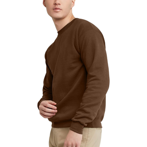 Sudadera cómoda de cuello redondo de ajuste holgado en hombros, pecho y cintura, sudadera térmica de cuello redondo de tejido grueso - Product Image 3