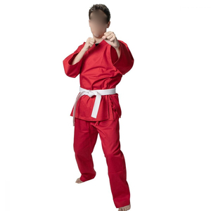 Rohzen Sports Men's Karate Uniform <b>Set</b> 240g Polyester/Cotton Breathable Quick Dry Stretch Reinforced Stitching Training Apparel - Product Image 5