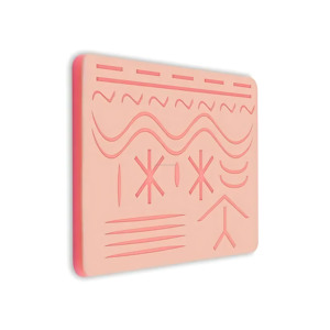 Tapis d'entraînement vétérinaire ultra-réutilisable pour étudiants, 27 modèles de sutures pré-découpées pour la pratique, instrument vétérinaire, fournisseur en gros de premier plan - Product Image 4