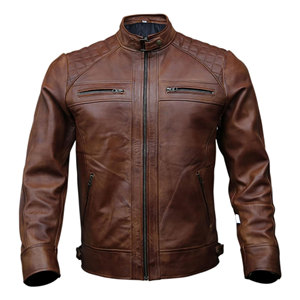 Hot Sale <b>Men</b> Genuine <b>Leather</b> <b>Long</b> Trench <b>Coat</b> Full Length Casual Real <b>Leather</b> Outerwear Zipper Closure Regular Fit Autumn Style - Product Image 1