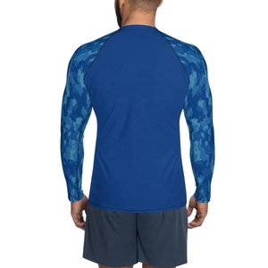 Nouveau Style Hommes Imprimé À Manches Longues BJJ Rash Guard En Gros Sur Mesure Compression Porter Rash Guard - Product Image 4