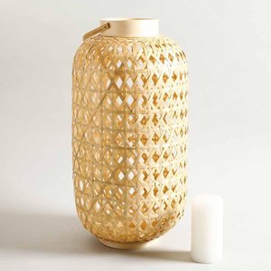 Lanterne décorative en bambou, lanternes tissées à la main, fourniture en gros, autres porte-bougies et pots - Product Image 3