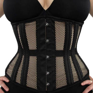 Romantic Vintage Women's Corset Shapewear Plus Size Thick Sexy Bustier Tummy Control Neoprene Anti-Bacterial Breathable Seamless - Product Image 1