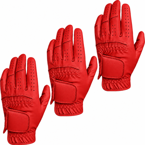 Dernier modèle de gants de golf en cuir Cabretta avec logo en caoutchouc personnalisé, pour droitiers et gauchers, supportant la personnalisation par le fabricant - Product Image 6