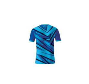 T-shirt à impression intégrale par sublimation, tissu polyester de qualité supérieure, absorbant la transpiration, séchage rapide, adapté à la remise en forme, à la course à pied - Product Image 3