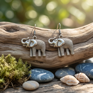 DIVYORO Gouttes d'éléphant argentées - Product Image 4