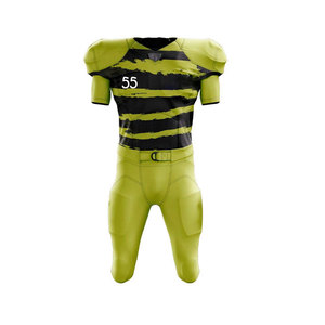 Jersey de Fútbol Americano Personalizable de Alta Calidad, Transpirable, 100% Poliéster, Antibacteriano, Logotipo Frontal, Secado Rápido, Mangas Cortas - Product Image 6