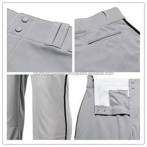 Pantalones de Béisbol Transpirables de Alta Calidad para Adultos, Unisex, Diseño Sublimado, Logotipo Personalizado, Antibacterianos, Tallas Grandes, Venta al Por Mayor - Product Image 2