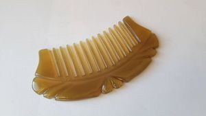 Natural Buffalo Horn Eco-Friendly Handmade Wide Tooth Anti-Frizz <b>Beard</b> & Hair Comb for All Hair Types - Product Image 6