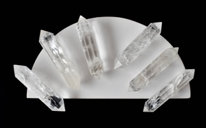 Cristal de quartz clair de qualité supérieure, double pointe polie, pour décoration et cadeaux - Product Image 3