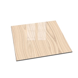 กระเบื้องปูพื้นพอร์ซเลนขัดเงามีสไตล์สีน้ำตาลขนาด600x600มม. ปรับแต่งได้ตามต้องการ - Product Image 1