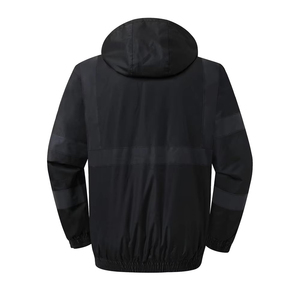Chaqueta Larga de Alta Visibilidad con Reflectores para Hombre, de Alta Calidad, Impermeable, para Trabajo de Seguridad - Product Image 2