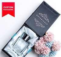 Boîte d'emballage en papier de luxe personnalisée pour les marques de parfums et de cosmétiques haut de gamme avec options OEM/ODM et impression de logo