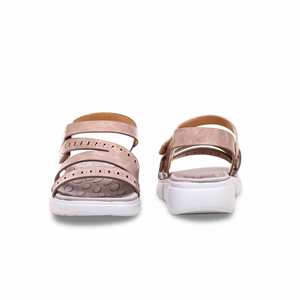 PU0334รองเท้าแตะส้นสีเทาอย่างเป็นทางการ - Product Image 2