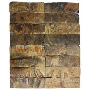 Écailles de corne de buffle authentiques faites à la main, écailles de corne pour la fabrication de manches de couteaux DIY, matériau en corne de buffle pour couteaux - Product Image 3
