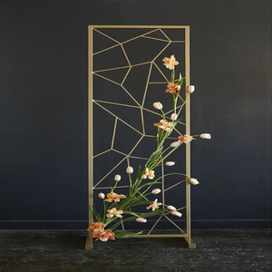 Aluminum Carton Creative <b>Art</b> Designer Attractive Look Floral Designs with a Twist European Metal Wedding Aluminum Carton - Product Image 1