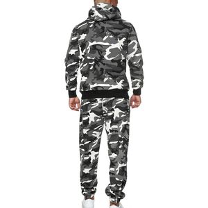Custom Abstract Foliage Pattern Pullover Sweatsuits Heavyweight Fleece Hoodie Tapered <b>Jogger</b> Pant Fall Vintage Sweatsuits Sets - Product Image 2