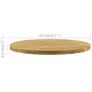 Table basse en bois de chêne massif, petite et durable, couleur naturelle, très bien notée pour sa durabilité - Product Image 5
