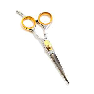 Professional Hairdressing Scissors Stainless Steel Sharp Blade Right Handed Medium Handle Hair Cutting <b>Shears</b> Salon <b>Tool</b> - Product Image 4