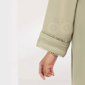 Women Abaya With Stone Work Long Sleeve Muslim Maxi Dress Dubai Style Modest <b>Islamic</b> <b>Clothing</b> Elegant Party Wear Wholesale - Product Image 6